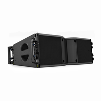 Sistema de Sonido Line Array Activo Compacto Doble de 10 Pulgadas, Subwoofer de 600W-1000W, Altavoz de Bajos para Exteriores, Ideal para Espectáculos y Escenarios