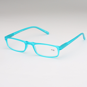 Gafas de lectura rectangulares estrechas, cómodas, de plástico, personalizadas, multicolor, unisex, OEM, modelo RP3910 - Product Image 4