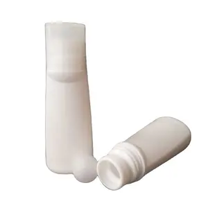 100ml White Empty Refillable Deodorants Lotions Roll On Plastic Bottles