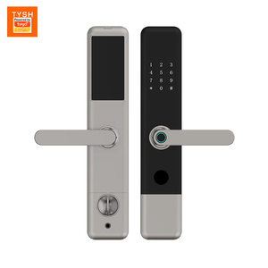 Tysh tuya thông minh vân tay sinh trắc học Khóa cửa hợp kim nhôm Wifi <span class=keywords><strong>ZigBee</strong></span> kỹ thuật số cho khách sạn căn hộ cư trú đám mây dữ liệu - Product Image 2