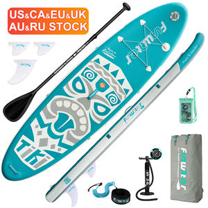 FUNWATER Dropshipping OEM Drop Stitch SUP Planche à pagaie gonflable pliable Stand up Paddle <span class=keywords><strong>Surf</strong></span> Soft Top Surfboard Isup <span class=keywords><strong>alaia</strong></span> - Product Image 1