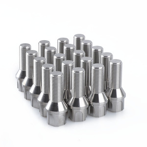 CNSPEED Titanium Alloy Wheel Bolts 55mm <b>Universal</b> With <b>Socket</b> And Locating Pin For Car Modification - Product Image 2