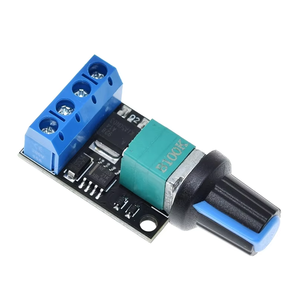 10A 5V12V電圧レギュレーターPWMDCモータースピードコントローラーガバナー無段階スピードレギュレーターLED調光器パワーコントローラー - Product Image 3