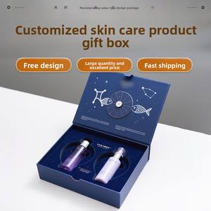Caja de Regalo para Loción de Aguacate, Caja de Empaque Personalizada para Productos de Cuidado de la Piel, Caja de Regalo Exquisita Personalizada para Cosméticos - Product Image 1