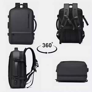 Expandable Anti-Theft Business <b>Backpack</b> Waterproof Casual Sports Bag Large Capacity Laptop <b>Backpack</b> with USB Charging - Product Image 4