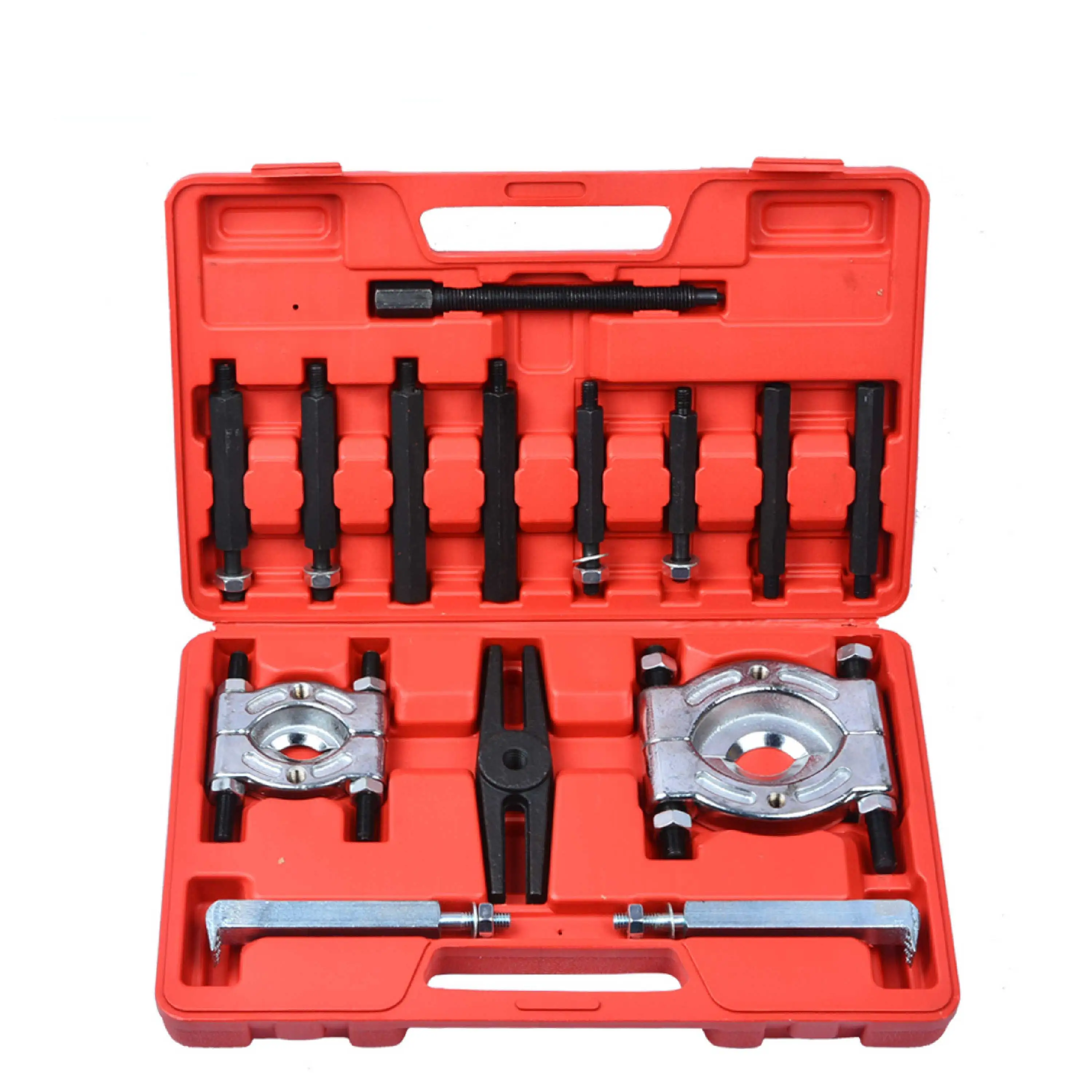 12/14 Pcs Electrical Equipment Bearing Splitter Gear Puller Fly Wheel Separator Set Tool Kit with Box