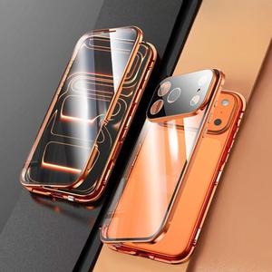 เคสโทรศัพท์กันกระแทกแบบโลหะพร้อมฟิล์มกระจกสองชั้นป้องกันการสอดแนม 360 องศา สำหรับ <span class=keywords><strong>iPhone</strong></span> 17 16 15 <span class=keywords><strong>14</strong></span> 13 <span class=keywords><strong>Pro</strong></span> <span class=keywords><strong>Max</strong></span> พร้อมฟิล์มกันรอยแบบป้องกัน<span class=keywords><strong>ค</strong></span>วามเป็นส่วนตัว - Product Image 6