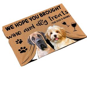 <span class=keywords><strong>Paillasson</strong></span> <span class=keywords><strong>personnalisé</strong></span> cadeaux personnalisés texte nom animal de compagnie chien <span class=keywords><strong>chat</strong></span> photo pas besoin de frapper intérieur/extérieur tapis <span class=keywords><strong>paillasson</strong></span> - Product Image 1