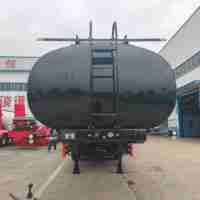 Meilleure qualité 45cbm réservoir de transport de bitume semi-remorque réservoir de carburant semi-remorque