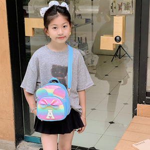 Kids Kindergarten Backpack <b>Rainbow</b> Sequin Cartoon Bow Decoration Lightweight Toddler School <b>Bag</b> Boys & Girls - Product Image 5
