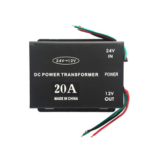Convertisseur de puissance CC 24V vers 12V 20A pour voiture et moto - Product Image 2