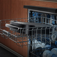 Friteuse à air intelligente 8-en-1 de 6 L, format familial extra-large, convient aux pizzas de 30 cm, technologie de chauffage double, fenêtre et lumière, compatible lave-vaisselle