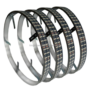 Kingshowstar LED <span class=keywords><strong>Quad</strong></span> Row Wheel Lights Truck Car Offroad Tire Light With RF controller Mounted 4-Row RGBW Wheel Rim Light Kit - Product Image 1