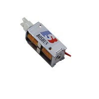 Solénoïde bistable à verrouillage linéaire professionnel miniature 12V CC / 24V CC pour équipement électrique