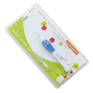 Kit de stylos de broderie <span class=keywords><strong>Punch</strong></span> <span class=keywords><strong>Needle</strong></span> DIY en gros, outils de tricot et de crochet, aiguilles à poinçonner pour broderie sur carte blister - Product Image 1