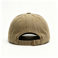 Gorra de Béisbol Vintage de Algodón Lavado, Estilo Dad Hat, Visera Curva, Sin Estructura, con Logotipo Bordado Personalizado, para Hombre y Mujer, Uso Diario