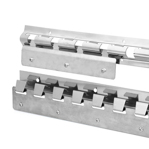 <span class=keywords><strong>Rail</strong></span> de cintre de matériel de kit de rideau en PVC renforcé antirouille de haute qualité pour le cintre <span class=keywords><strong>et</strong></span> l'agrafe d'acier inoxydable de rideau de bande - Product Image 5