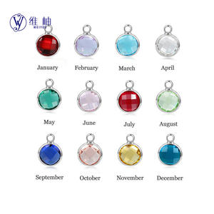 Collar de Acero Inoxidable con Corazón y Piedra de Nacimiento, Grabado con Nombre Personalizado, Regalo para el Día de la Madre, Producto para Dropshipping en Shopify - Product Image 2