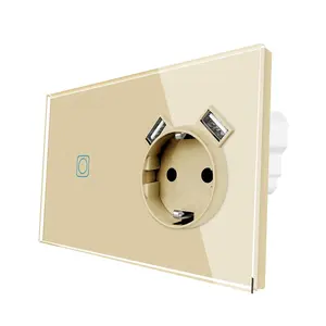 2023 Home Electronic Socket Smart Wall Plug Socket Electric Outlet With Usb Output