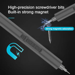 50 en 1 <span class=keywords><strong>sans</strong></span> <span class=keywords><strong>fil</strong></span> magnétique <span class=keywords><strong>Mini</strong></span> stylo électricien puissance précise batterie <span class=keywords><strong>tournevis</strong></span> électricien outil de bricolage impression de Logo personnalisé - Product Image 3