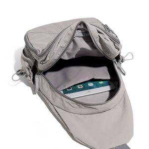 Unisex Sports <b>Backpack</b> with Candy Pattern Zipper Closure Casual Travel <b>Satchel</b> Shoulder Crossbody Bag for Multiple Scenarios - Product Image 2
