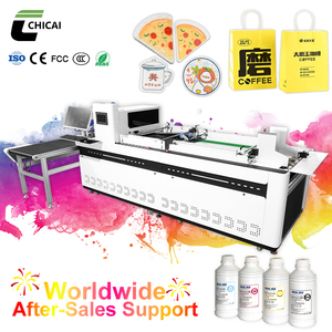 Impresora Digital Plana de Alta Velocidad de Una Sola Pasada con Alimentación Automática para Cajas de Pizza, Bolsas de Papel y Cartón, Tinta de 4 Colores, Nueva - Product Image 3