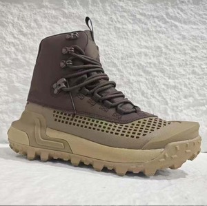 Bottes de sport confortables en cuir de vachette personnalisées DF45, couleurs vert OD, noir, kaki, marron, multicolores, fabriquées en Chine, Guatemala - Product Image 1
