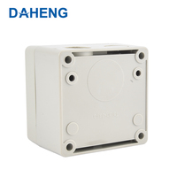 Interrupteur isolateur miniature monophasé Daheng DHF-35 35A, 1 pôle, étanche, rotatif, norme IP66, matériau PC, 250V, résidentiel