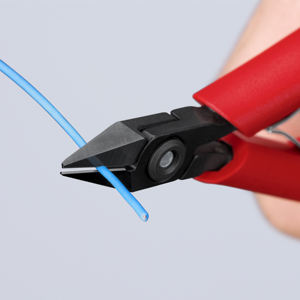 Alicates de Corte Diagonal Knipex Electronics, Mordaza de 1/4 Pulgada, Acero al Cromo Vanadio, Alicates Industriales - Product Image 1