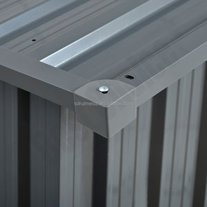 Nouveau type de <span class=keywords><strong>cabane</strong></span> de <span class=keywords><strong>jardin</strong></span> en métal facile à installer, imperméable et antirouille, pour <span class=keywords><strong>outils</strong></span> de jardinage - Product Image 5