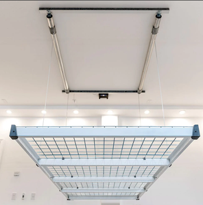 동력 차고 천장 보관 리프트 핸즈프리 맞춤형 선반 공간 극대화 - Product Image 6