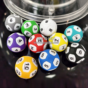 GZQIQI Balles solides Balles de loterie pour les jeux de loterie et les jeux de <span class=keywords><strong>loto</strong></span> Machine à balles Compatible Version anglaise Personnalisable - Product Image 4
