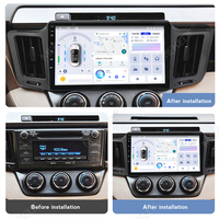 Lecteur DVD de voiture MEKEDE X Series X30 4+64G UIS7865 Autoradio Car-play Système radio de voiture Android pour Toyota RAV4 2012-2018