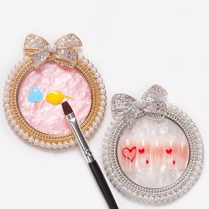 Palette de couleurs de vernis à ongles en <span class=keywords><strong>Gel</strong></span> de Style japonais, grand nœud, perle de décoration, pierre en résine, Palette de doigts professionnels pour Nail Art - Product Image 1