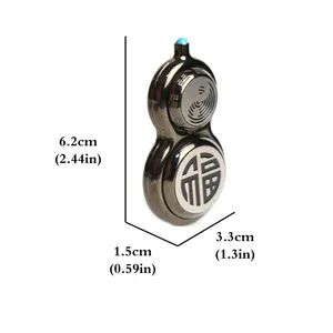 Cucurbit Metal Fidget Spinner, outil anti-anxiété et anti-stress pour adultes, jouets de bureau et cadeaux pour les personnes atteintes de TDAH - Product Image 2