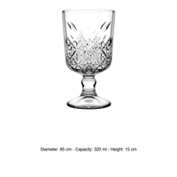 Vaso Multiusos Timeless de Vidrio 32 cm H 15 cm Ø 8.5 cm Pasabahce