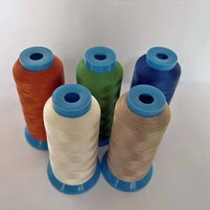 Alta tenacidad AA Grado 210D/3 630D Poliéster Hilo acolchado consolidado Hilos de coser para zapatos de alta resistencia Tex70 - Product Image 1