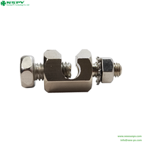 NSPV Pince de terre de soudage de type américain durable et de longue durée de 500A Pinces à boulon C de mise à la terre solaire