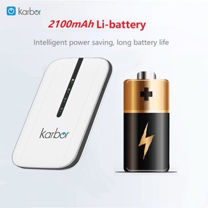 Karbor Router 2100Mah Batterij Type-C 4G <span class=keywords><strong>Wifi</strong></span> Mobiele Draadloze Router Lte Draadloze 4G Router Met Simkaart Voor Voertuig - Product Image 3