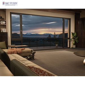 Fuson Chất lượng cao bền nhiệt phá vỡ Ba kính vào trong mở nghiêng và biến cửa sổ nhôm cửa sổ chống đạn - Product Image 1