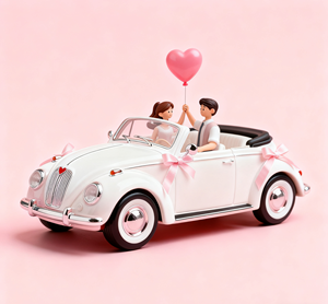 Nuova Decorazione per Auto Personalizzabile in Resina Intagliata a Mano e Dipinta, Realistica, per San Valentino 2026 - Product Image 4