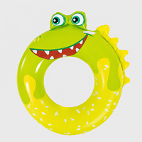 Bouée de piscine gonflable en PVC écologique, forme spéciale dessin animé, étanche, pour l'apprentissage de la natation des enfants