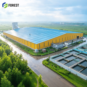 Estructura de Acero Modular Prefabricada de Gran Envergadura para Taller, Almacén, Instalación de Producción Comercial de Alta Resistencia - Product Image 1