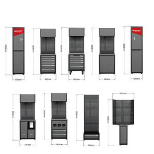 Srunv – armoire à outils <span class=keywords><strong>de</strong></span> Garage, en acier métallique, atelier, poste <span class=keywords><strong>de</strong></span> travail, banc <span class=keywords><strong>de</strong></span> travail, tiroir, avec outils, bon marché - Product Image 2