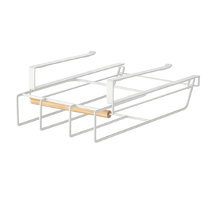 Organisateur <span class=keywords><strong>de</strong></span> <span class=keywords><strong>cuisine</strong></span> à deux niveaux Porte-livres <span class=keywords><strong>de</strong></span> <span class=keywords><strong>cuisine</strong></span> pour tablettes en métal et bois - Product Image 1