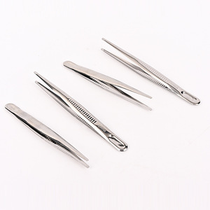 Pinzas de acero inoxidable East China de 12,5 cm para jardinería, uso en cultivo de suculentas y preparación de tejidos. - Product Image 3