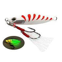 Señuelo de Pesca Metálico en Stock, 7g 10g 15g 20g, para Pesca en Mar, Pesca en Hielo, Pesca con Mosca, Cebo Duro de Metal para Pescar Bacalao y Carpa