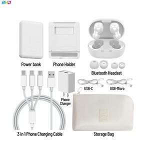 A6S TWS หูฟังเอียร์บัดไร้สายบลูทูธ5.0ไฟ LED ตัวชี้วัดแบตเตอรี่ JL ใช้ได้กับ <span class=keywords><strong>Airdots</strong></span> redmi หูฟังชุดของขวัญ - Product Image 2