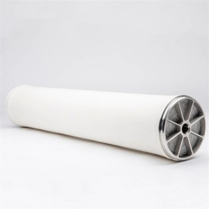 Membrana de ósmosis inversa de poliamida aromática espiral industrial antiincrustante BW-LE8040 para recipiente a presión para reutilización de aguas residuales - Product Image 1