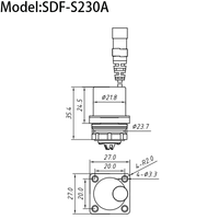 Koil Katup Solenoid Induksi DC 3V Goldenland yang Dapat Disesuaikan untuk Kontrol Air Keran Kamar Mandi, Dukungan OEM